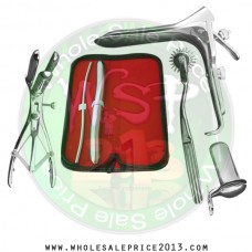 Hegar uterine dilator set 2 Pieces 5-6,17-18, pinwheel, mathieu, collin medium, grave medium