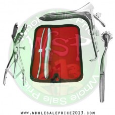 Hegar uterine dilator set 2 Pieces 5-6,17-18, pinwheel, mathieu, grave large