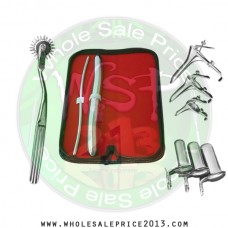 Hegar uterine dilator set 2 Pieces 5-6,17-18, pinwheel, grave 3, collin 3