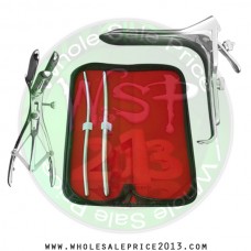 Hegar uterine dilator set 2 Pieces 5-6,7-8, mathieu speculum, grave large
