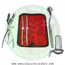 Hegar uterine dilator set 2 Pieces 5-6,7-8, pinwheel, mathieu speculum, collin large