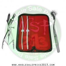 Hegar uterine dilator set 2 Pieces 5-6,7-8, pinwheel, mathieu speculum