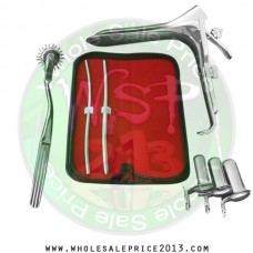 Hegar uterine dilator set 2 Pieces 5-6,7-8, pinwheel, collin 3pcs, grave large 