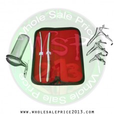 Hegar uterine dilator set 2 Pieces 5-6,9-10, grave 3pcs, collin large