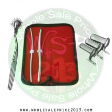 Hegar uterine dilator set 2 Pieces 5-6,9-10, pinwheel, collin 3pcs