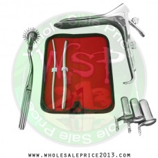 Hegar uterine dilator set 2 Pieces 5-6,9-10, pinwheel, collin 3pcs, grave large