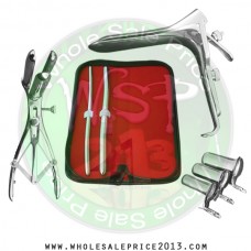 Hegar uterine dilator set 2 Pieces 7-8,11-12, mathieu, collin 3, grave large