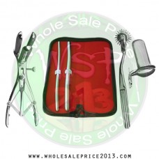Hegar uterine dilator set 2 Pieces 7-8,11-12, pinwheel, mathieu, collin medium