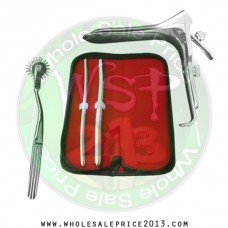 Hegar uterine dilator set 2 Pieces 7-8,11-12, pinwheel, grave large