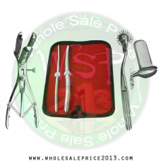 Hegar uterine dilator set 2 Pieces 7-8,13-14, pinwheel, mathieu, collin small