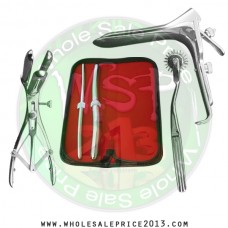 Hegar uterine dilator set 2 Pieces 7-8,13-14, pinwheel, mathieu, grave large