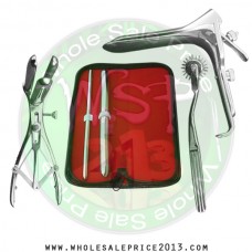 Hegar uterine dilator set 2 Pieces 7-8,15-16, pinwheel, mathieu, grave large
