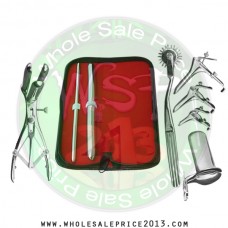 Hegar uterine dilator set 2 Pieces 7-8,15-16, pinwheel, mathieu, grave 3, collin large