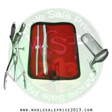 Hegar uterine dilator set 2 Pieces 7-8,17-18, mathieu, collin large