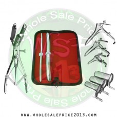 Hegar uterine dilator set 2 Pieces 7-8,17-18, mathieu, grave 3, collin 3