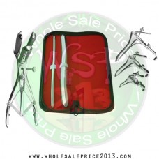 Hegar uterine dilator set 2 Pieces 7-8,17-18, mathieu, grave 3