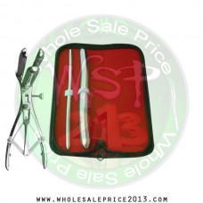 Hegar uterine dilator set 2 Pieces 7-8,17-18, mathieu