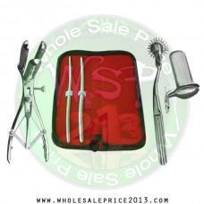 Hegar uterine dilator set 2 Pieces 7-8,9-10, pinwheel, mathieu, collin large
