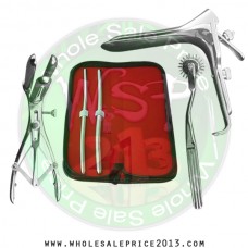 Hegar uterine dilator set 2 Pieces 7-8,9-10, pinwheel, mathieu, grave large
