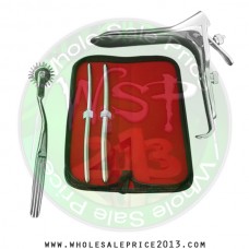 Hegar uterine dilator set 2 Pieces 7-8,9-10, pinwheel, grave large