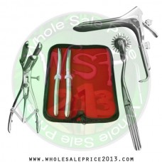 Hegar uterine dilator set 2 Pieces 11-12,13-14, pinwheel, mathieu, grave large