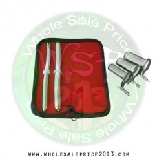 Hegar uterine dilator set 2 Pieces 11-12,15-16, collin 3