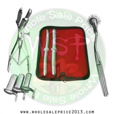 Hegar uterine dilator set 2 Pieces 11-12,15-16, pinwheel, mathieu, collin 3