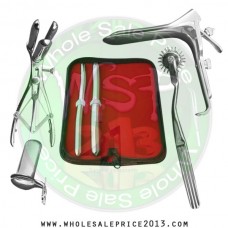 Hegar uterine dilator set 2 Pieces 11-12,15-16, pinwheel, mathieu, collin large, grave large