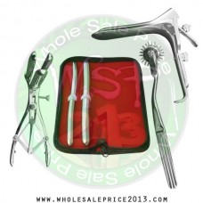 Hegar uterine dilator set 2 Pieces 11-12,15-16, pinwheel, mathieu, grave medium