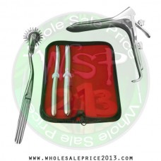 Hegar uterine dilator set 2 Pieces 11-12,15-16, pinwheel, grave large