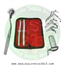 Hegar uterine dilator set 2 Pieces 11-12,15-16, pinwheel, grave 3, collin large