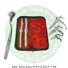 Hegar uterine dilator set 2 Pieces 11-12,15-16, pinwheel, grave 3
