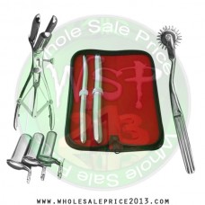 Hegar uterine dilator set 2 Pieces 11-12,17-18, pinwheel, mathieu, collin 3