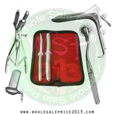 Hegar uterine dilator set 2 Pieces 11-12,17-18, pinwheel, mathieu, collin medium, grave large