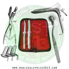 Hegar uterine dilator set 2 Pieces 11-12,17-18, pinwheel, mathieu, collin 3, grave large