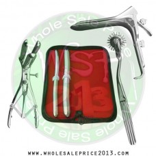 Hegar uterine dilator set 2 Pieces 11-12,17-18, pinwheel, mathieu, grave large