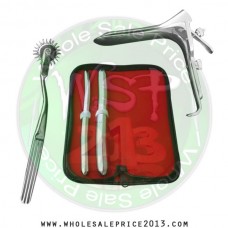 Hegar uterine dilator set 2 Pieces 11-12,17-18, pinwheel, grave medium