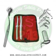 Hegar uterine dilator set 2 Pieces 11-12,17-18, pinwheel, grave 3, collin large