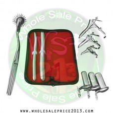 Hegar uterine dilator set 2 Pieces 11-12,17-18, pinwheel, grave 3, collin 3