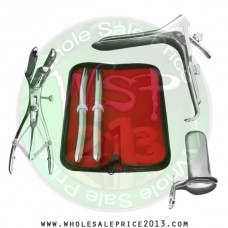 Hegar uterine dilator set 2 Pieces 13-14,15-16, mathieu, collin large, grave small