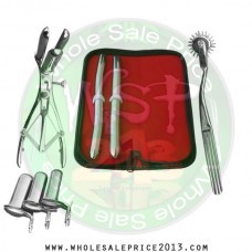 Hegar uterine dilator set 2 Pieces 13-14,15-16, pinwheel, mathieu, collin 3