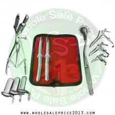 Hegar uterine dilator set 2 Pieces 13-14,15-16, pinwheel, mathieu, grave 3, collin 3