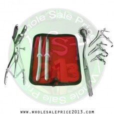 Hegar uterine dilator set 2 Pieces 13-14,15-16, pinwheel, mathieu, grave 3