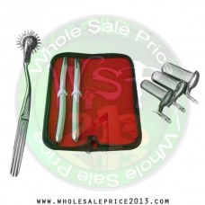 Hegar uterine dilator set 2 Pieces 13-14,15-16, pinwheel, collin 3