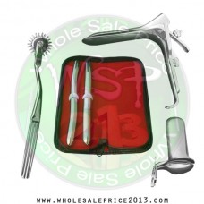Hegar uterine dilator set 2 Pieces 13-14,15-16, pinwheel, collin large, grave large