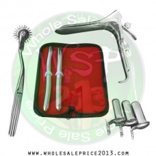Hegar uterine dilator set 2 Pieces 13-14,15-16, pinwheel, collin 3, grave large