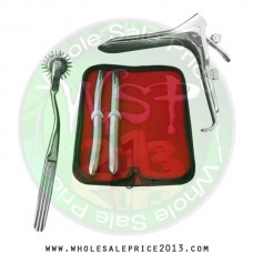 Hegar uterine dilator set 2 Pieces 13-14,15-16, pinwheel, grave large
