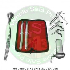 Hegar uterine dilator set 2 Pieces 13-14,15-16, pinwheel, grave 3, collin large