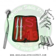 Hegar uterine dilator set 2 Pieces 13-14,15-16, pinwheel, grave 3, collin 3