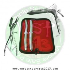 Hegar uterine dilator set 2 Pieces 13-14,17-18, mathieu, grave large